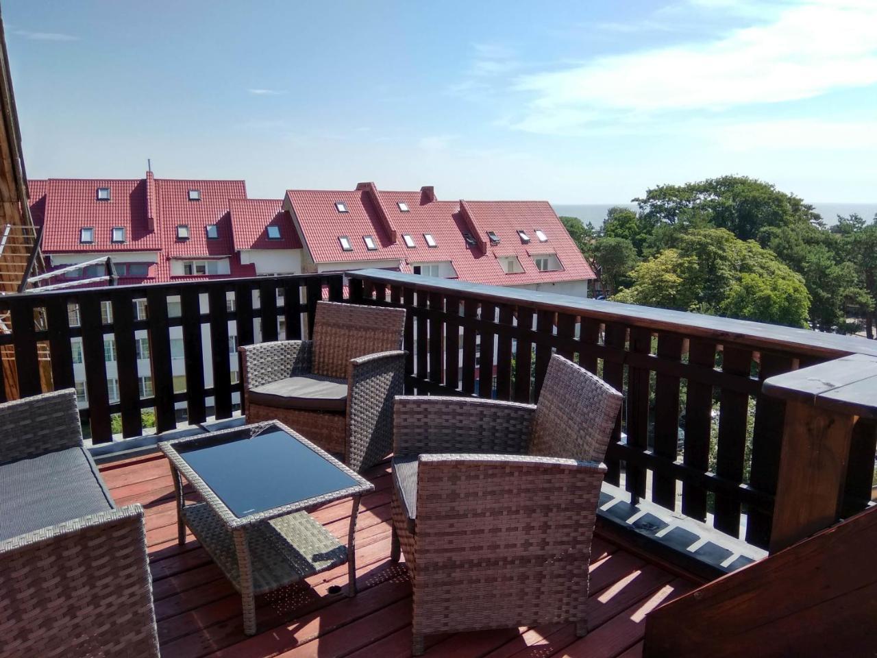 Apartamentai Niden - Su Terasa Ir Vaizdu I Marias Nidos Centre Exteriör bild